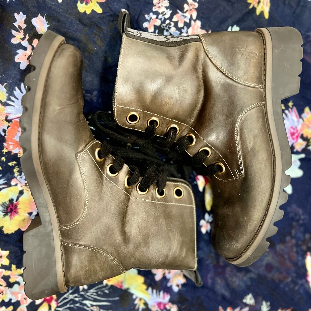 Fly London Combat Boots